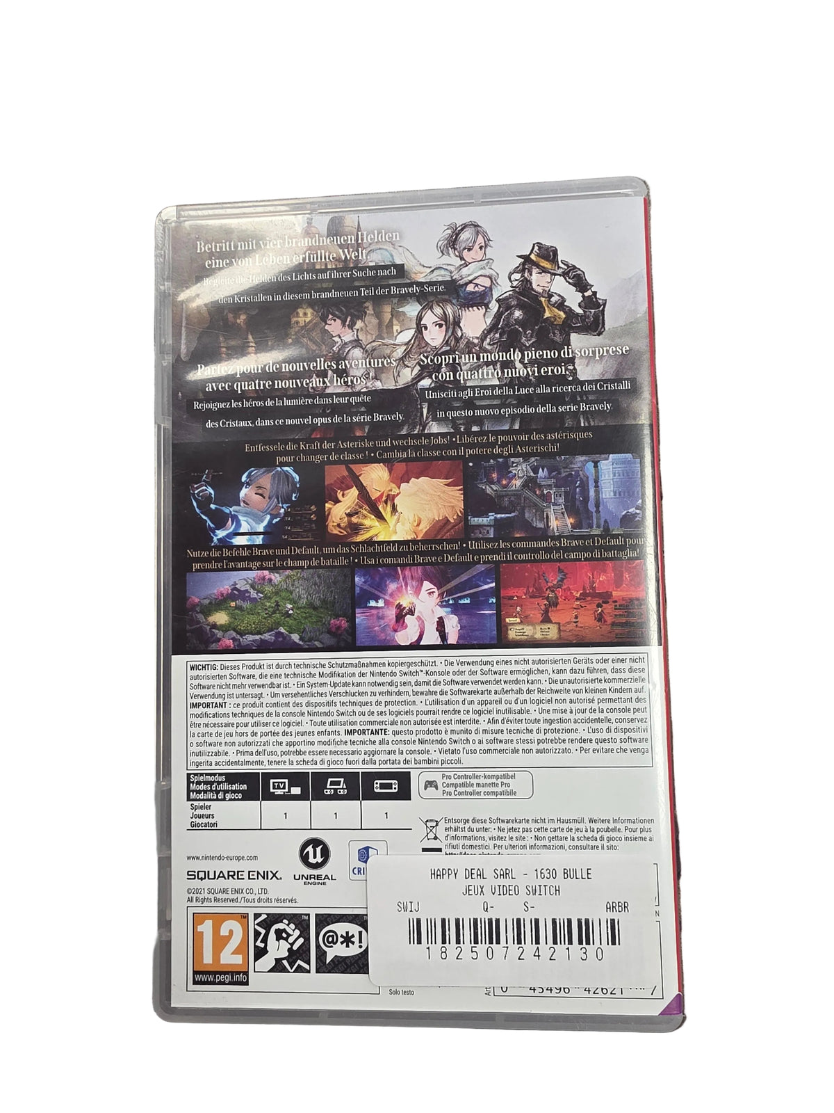 Bravely Default 2 Switch