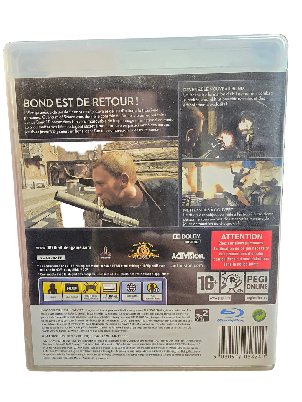 007 Quantum of Solace PS3