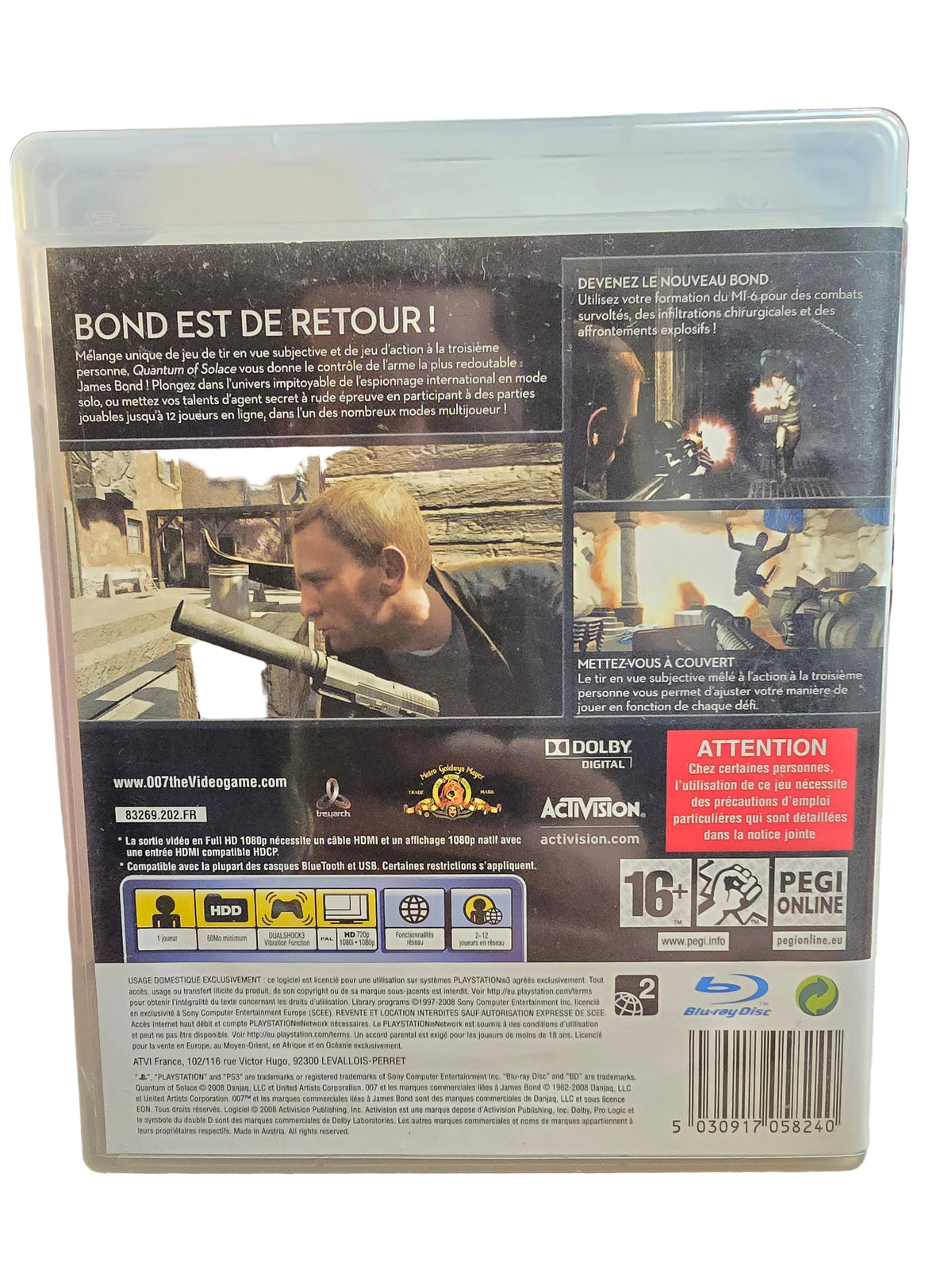 007 Quantum of Solace PS3
