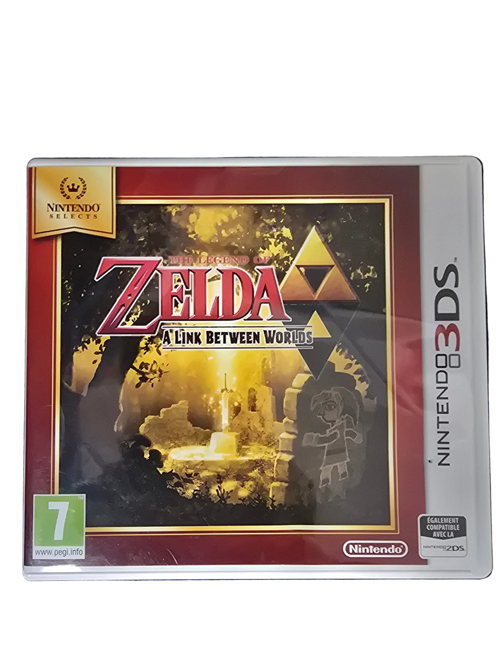 The Legend of Zelda A link bêtement Worlds Nintendo Selects 3DS
