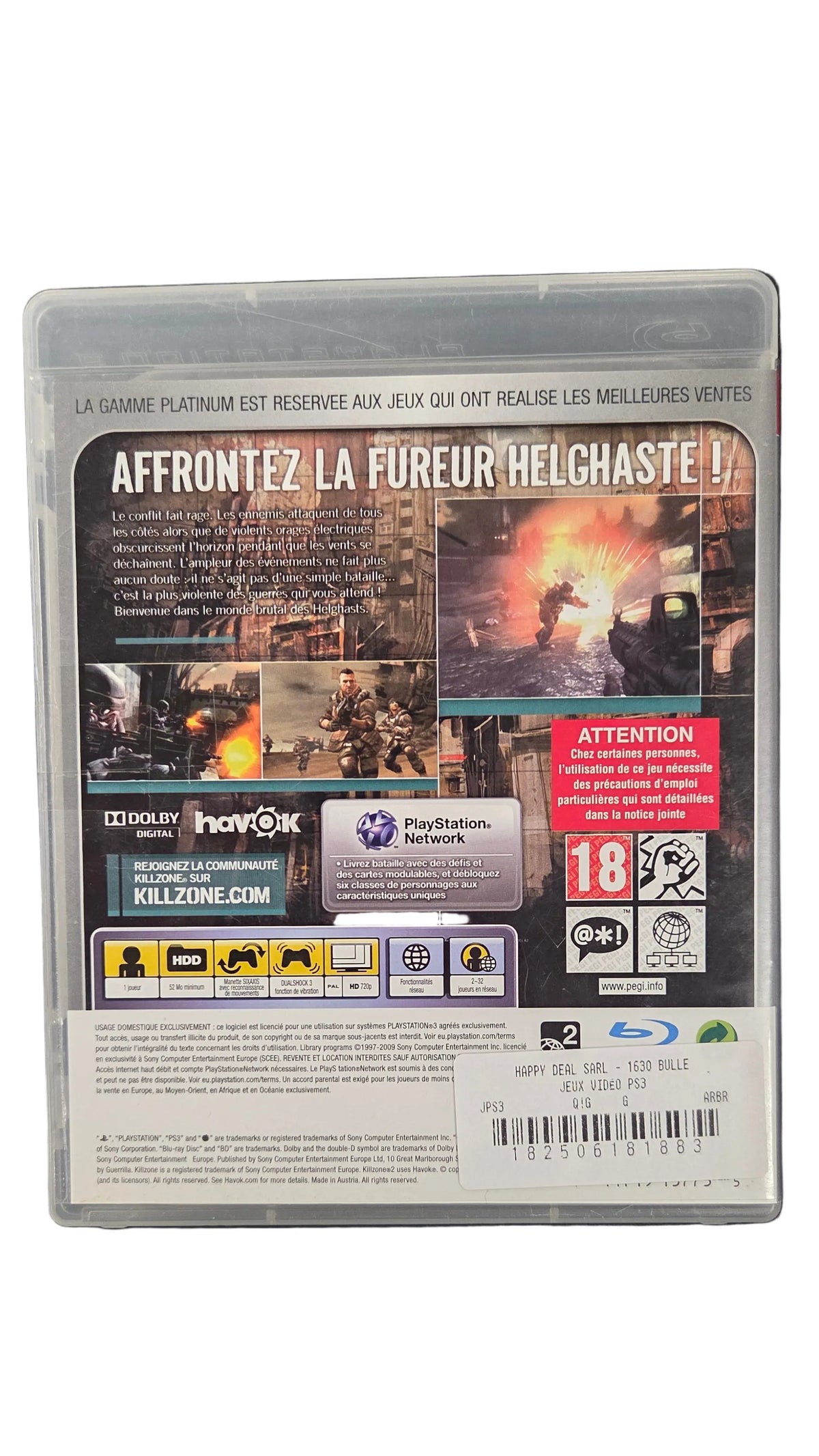 Killzone 2 Platinum