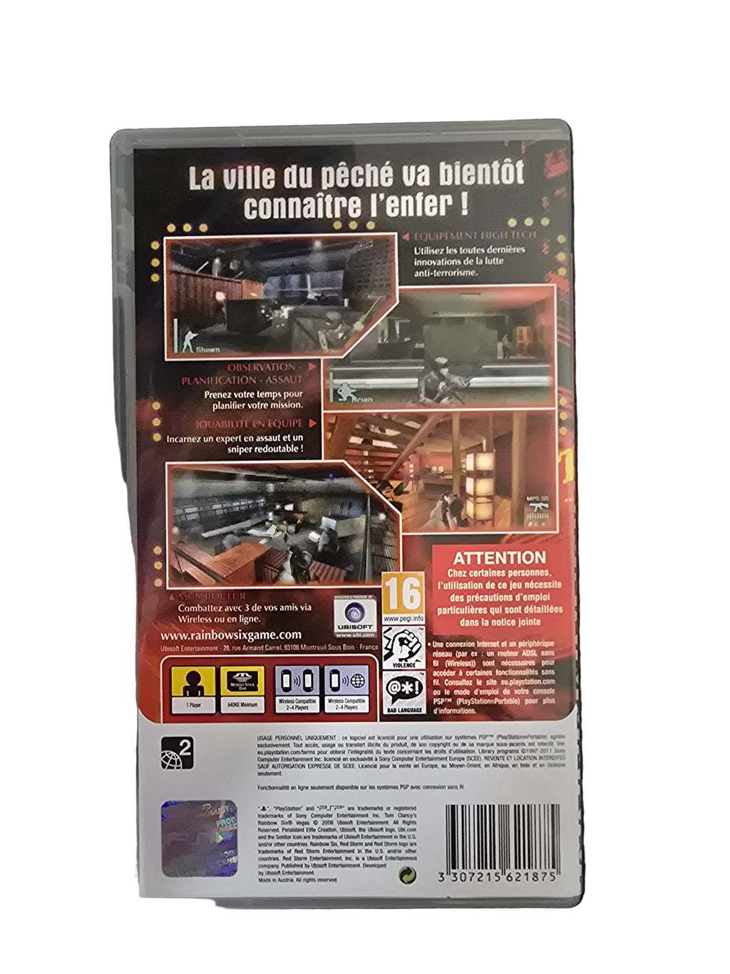 Rainbow Six Vegas PSP