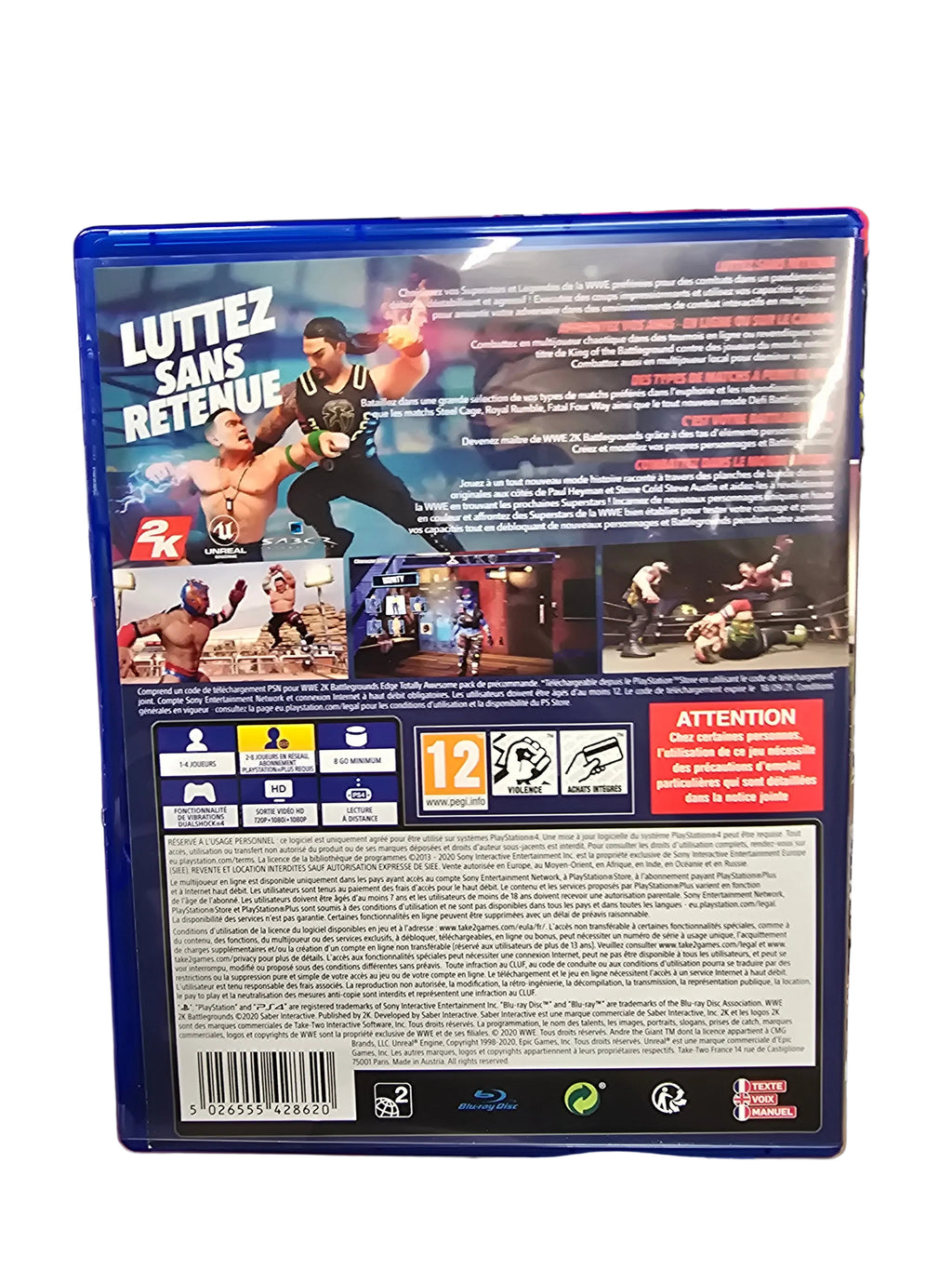W2k Battle Grounds PS4