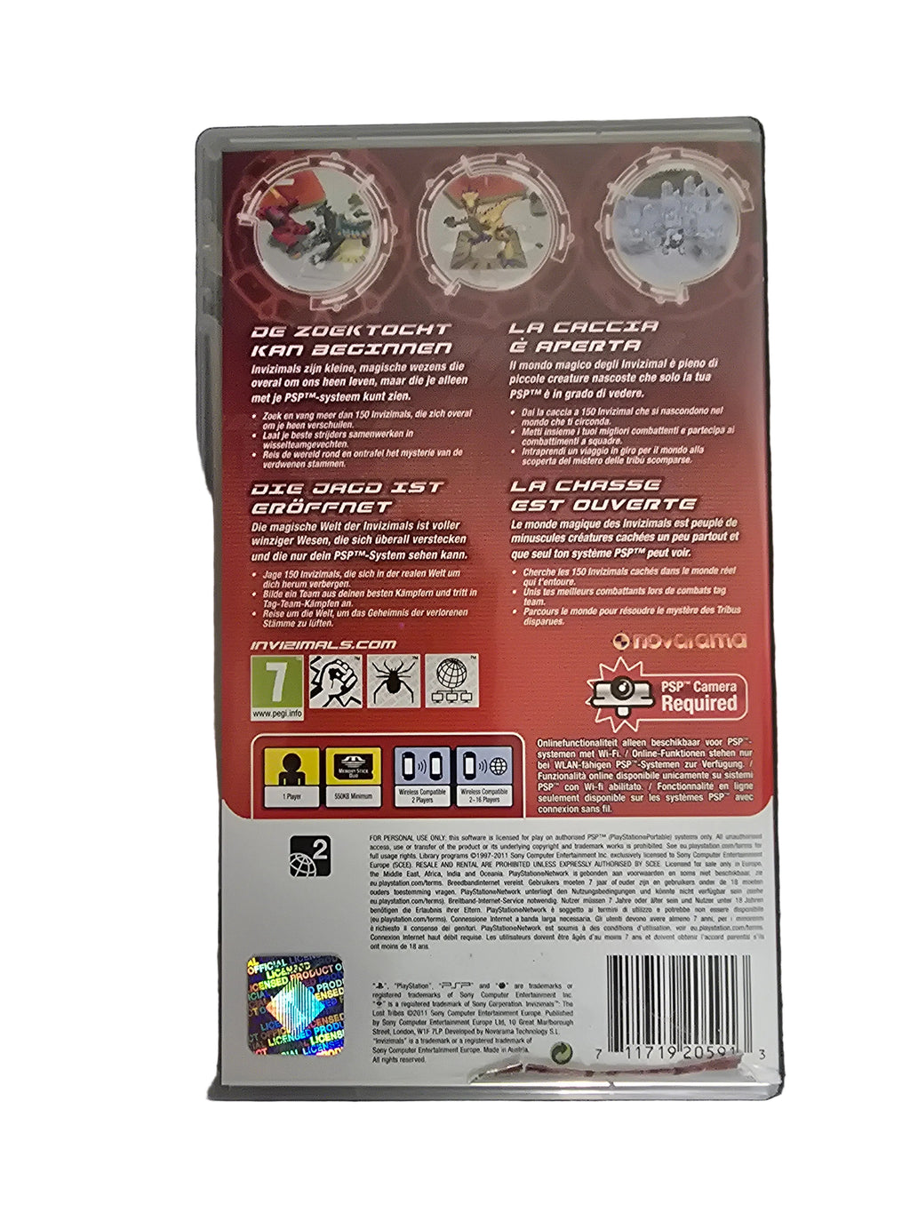 InviZimals The lost Tribes PSP