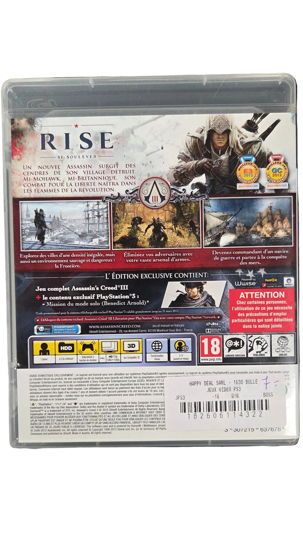 Assassin's CREED 3