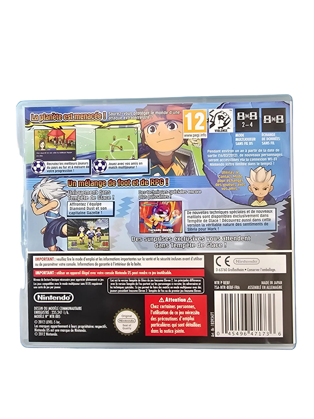 Inazuma Eleven 2 Tempête de glace NDS