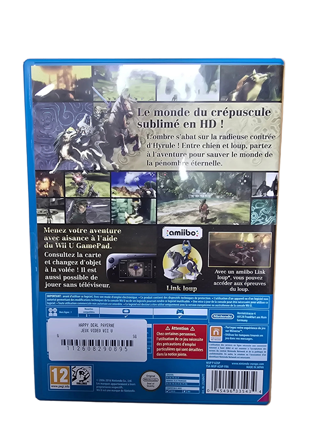 The Legend of Zelda Twilight Princess HD WII-U
