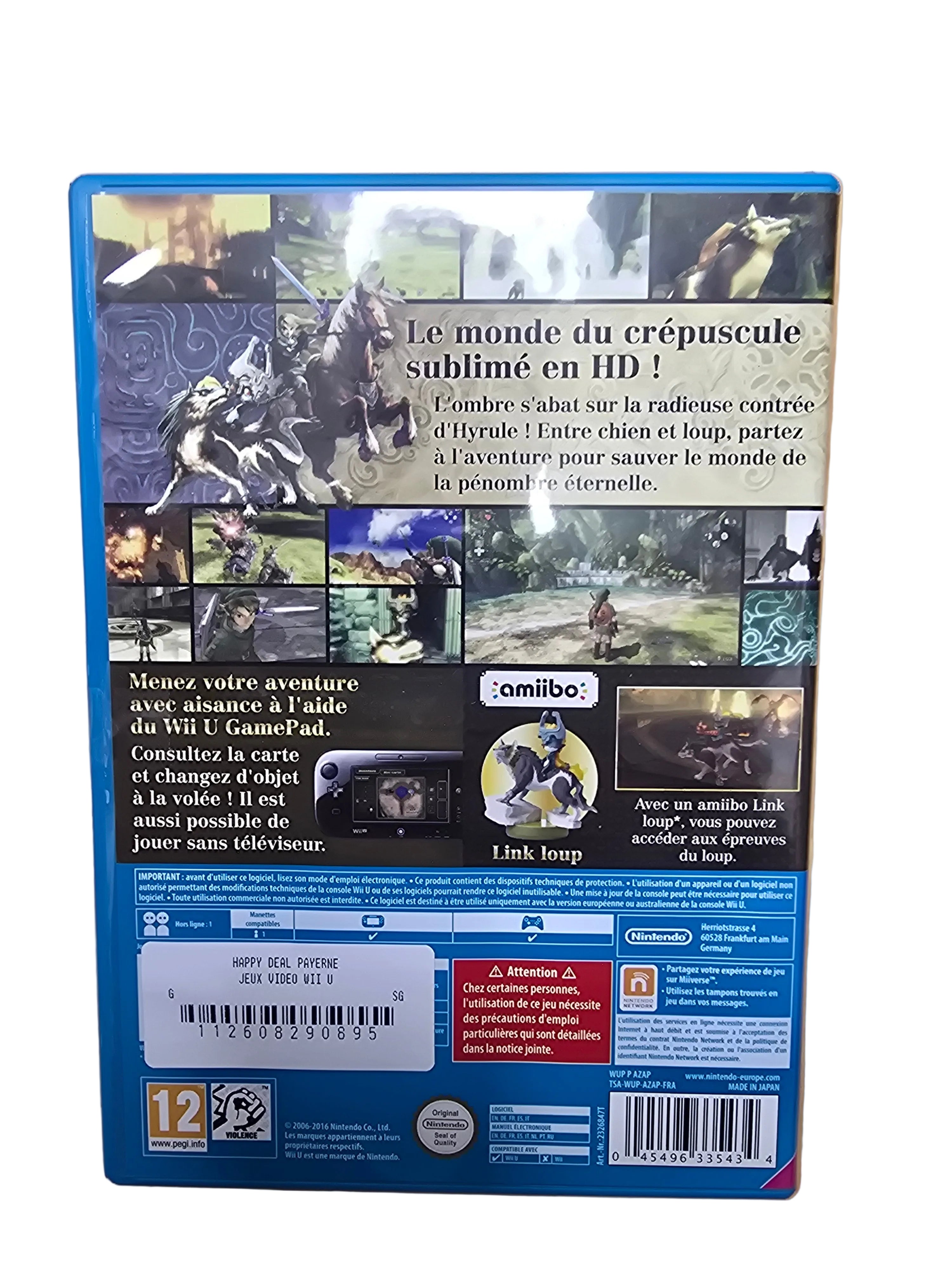 The Legend of Zelda Twilight Princess HD WII-U