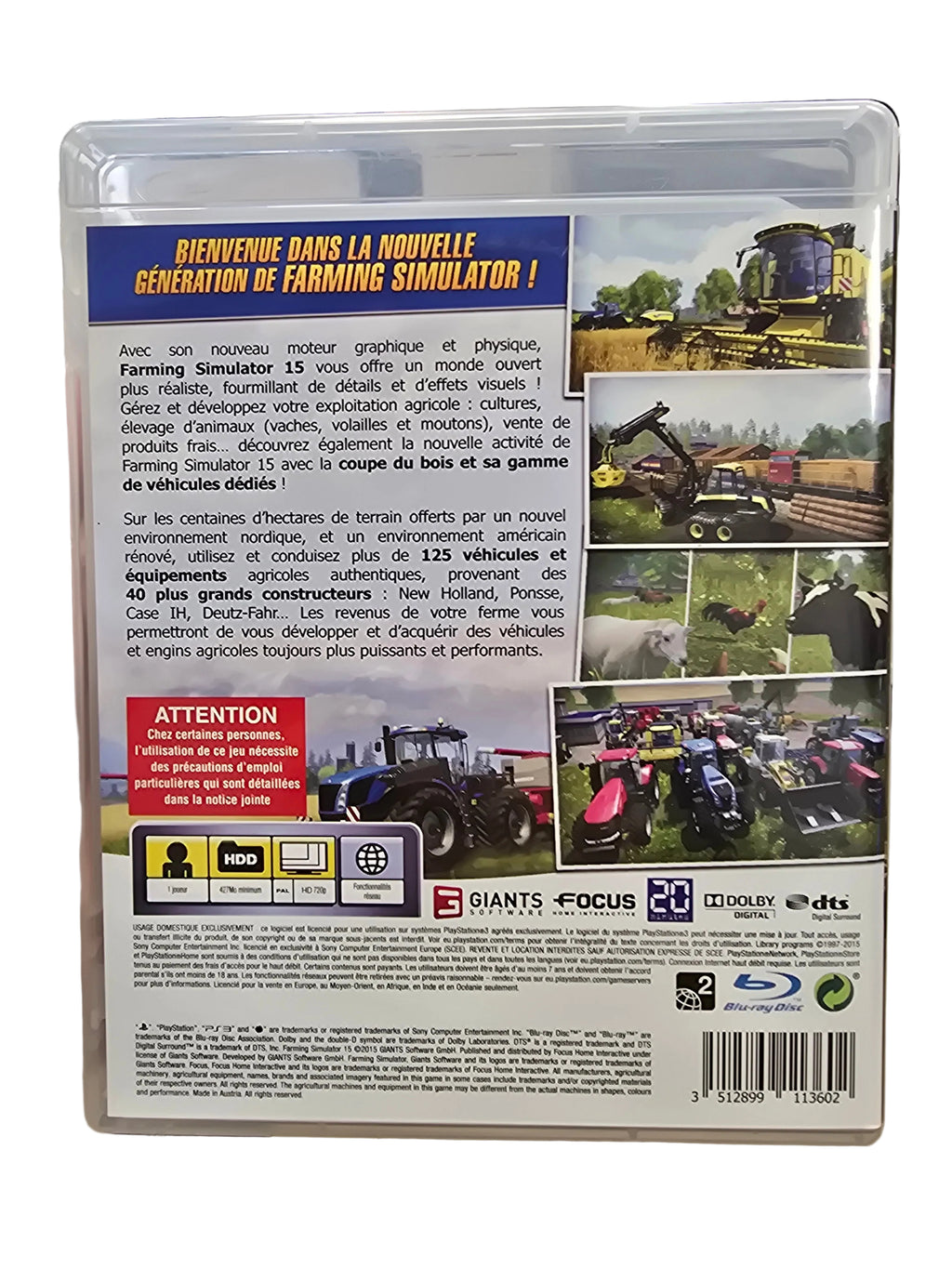 Farming Simulator 15 PS3