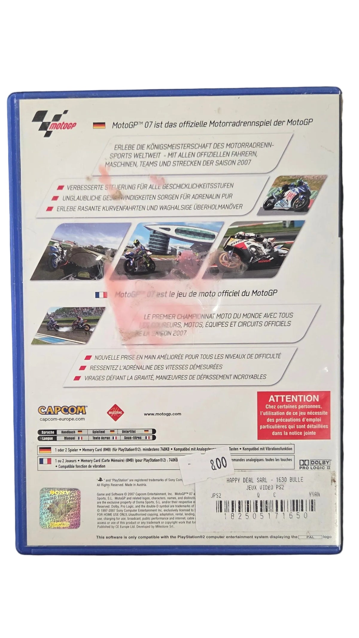 MotoGP 07 PS2