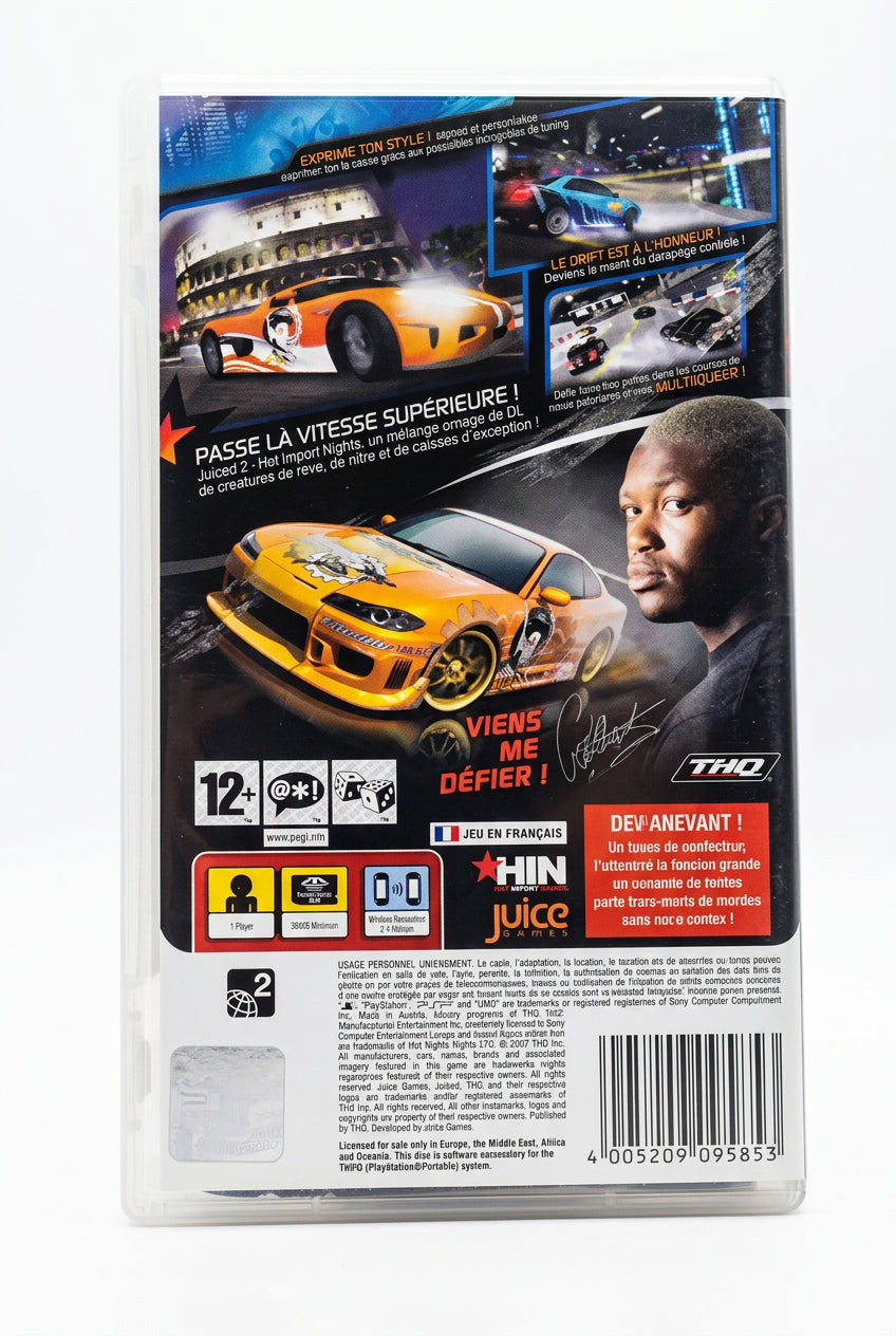Juiced Hot import nights 2 PSP