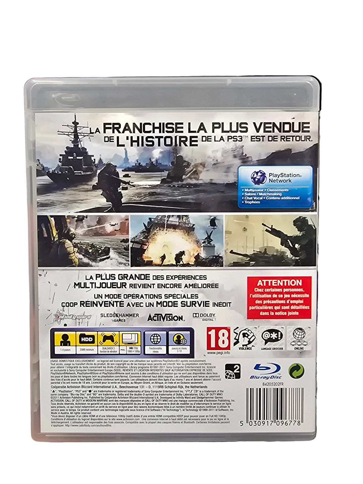 Call Of Duty Modern Warfare 3 PS3