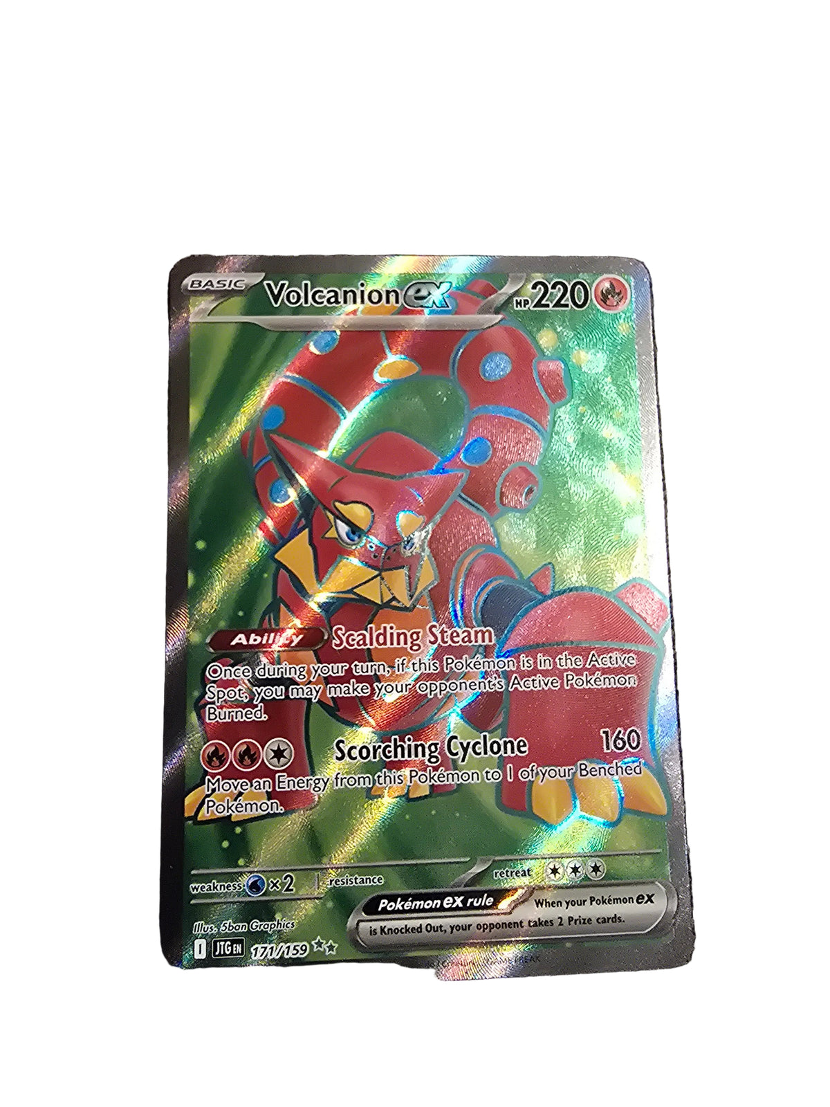 171/159 Volcanion EX ENG