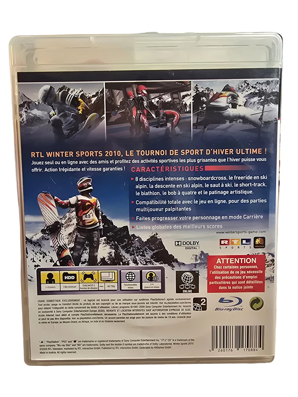 Winter Sports The great tournament 2010 PS3