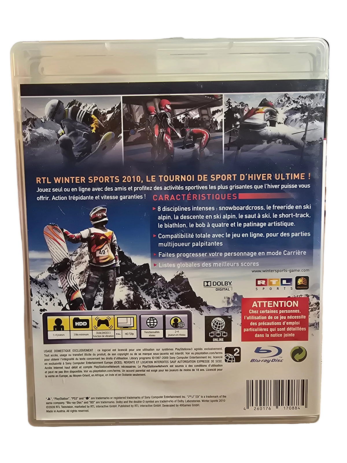 Winter Sports The great tournament 2010 PS3