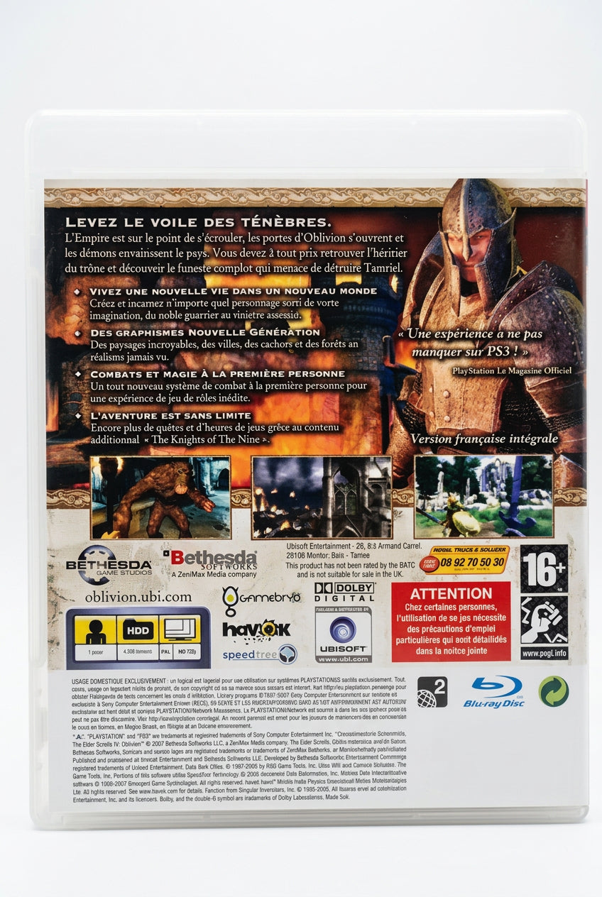 The Elder Scrolls IV : Oblivion PS3