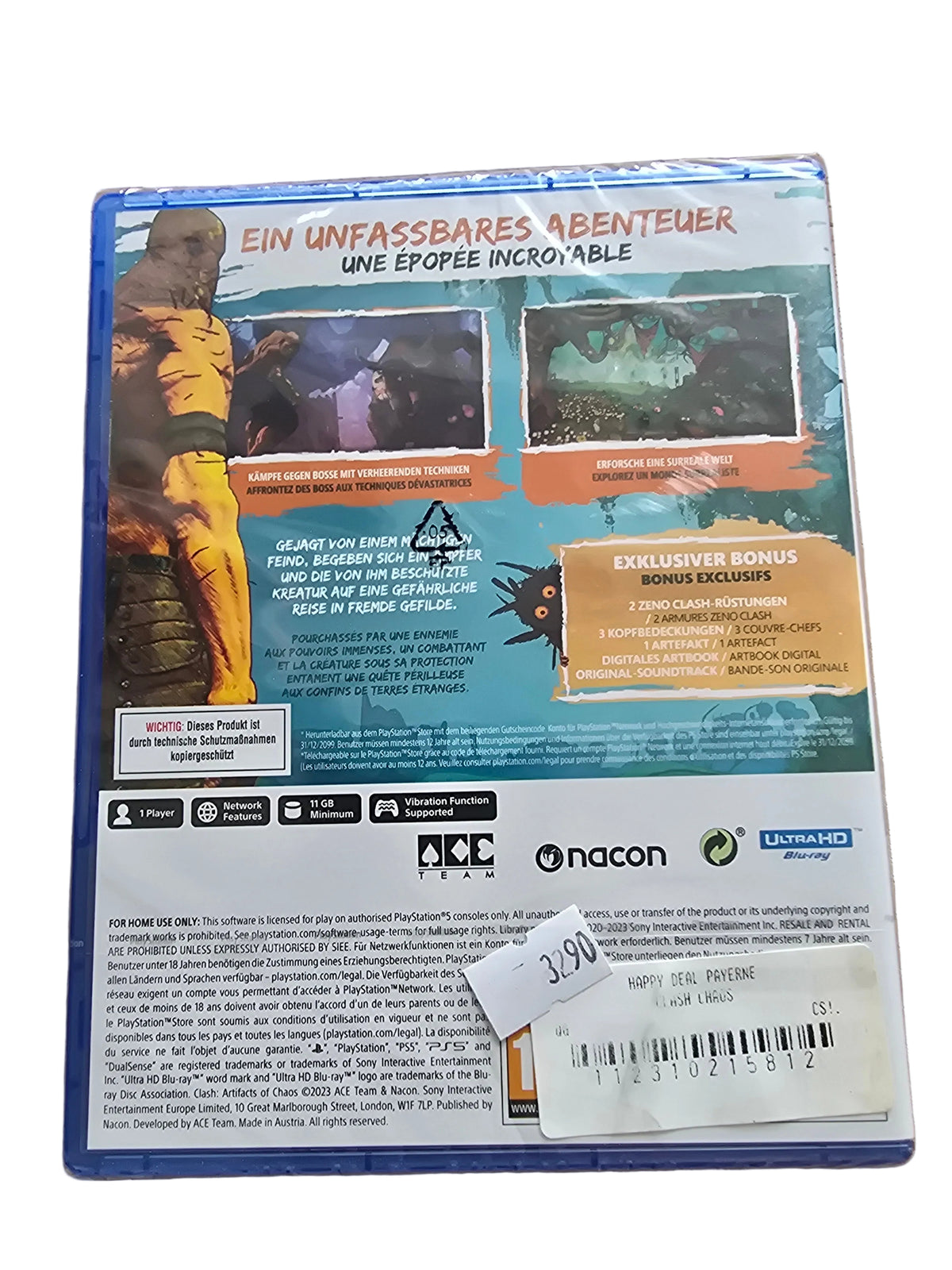Clash Artifacts of chaos Zeno Edition (neuf) PS5
