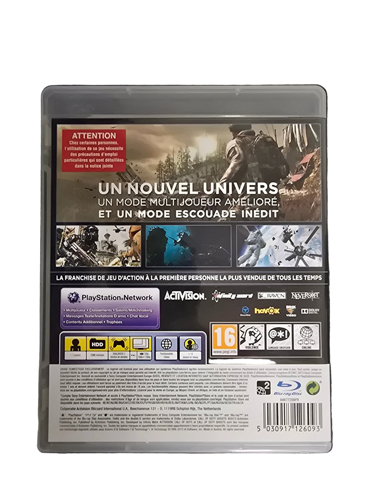 Call of Duty Ghosts PS3