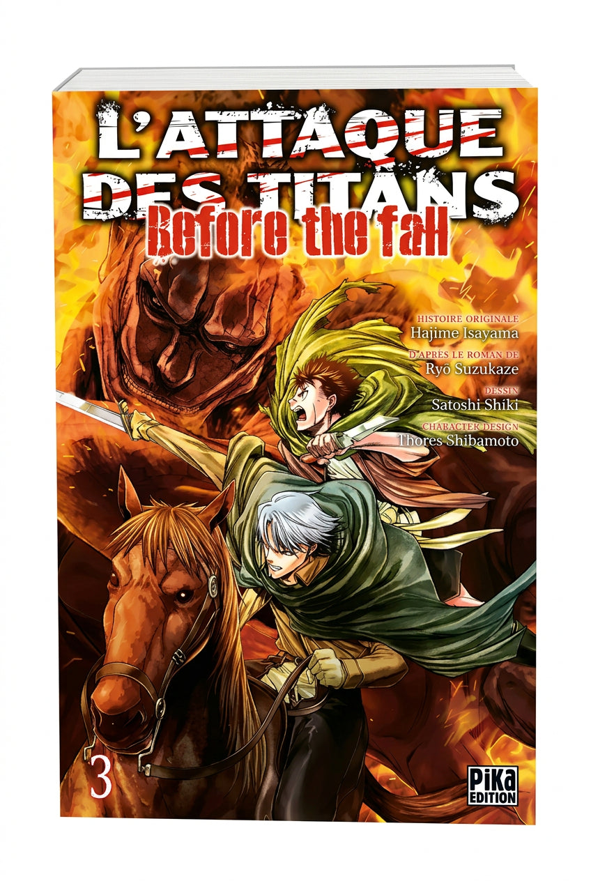 L'attaque des titans : Before the fall TOME 3