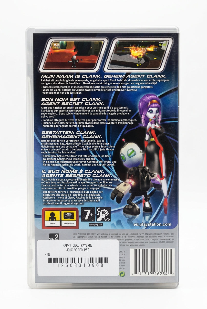 Secret Agent Clank Platinum PSP