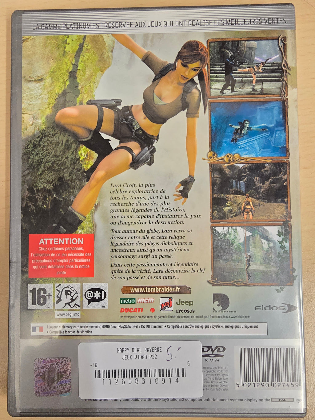 Tomb Raider Legend PS2