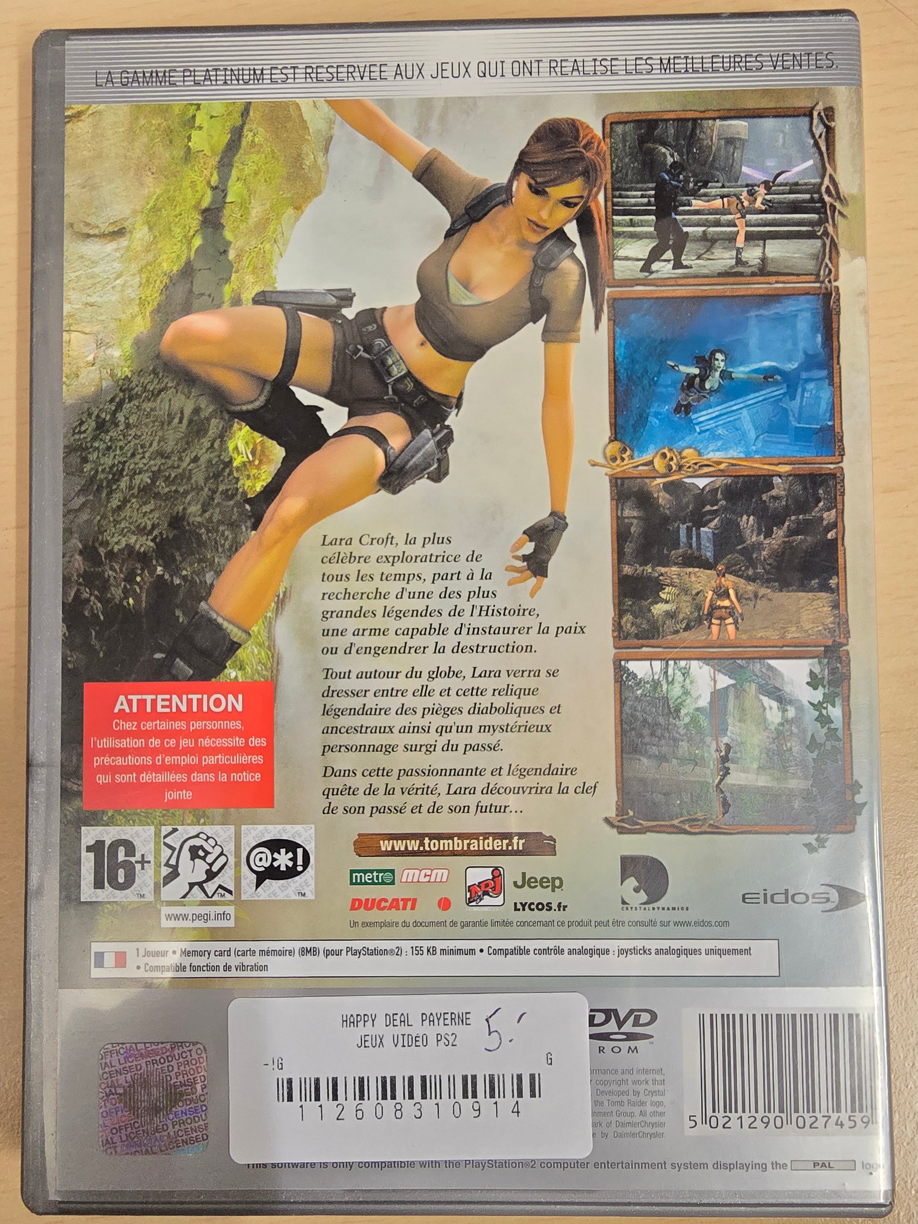 Tomb Raider Legend PS2