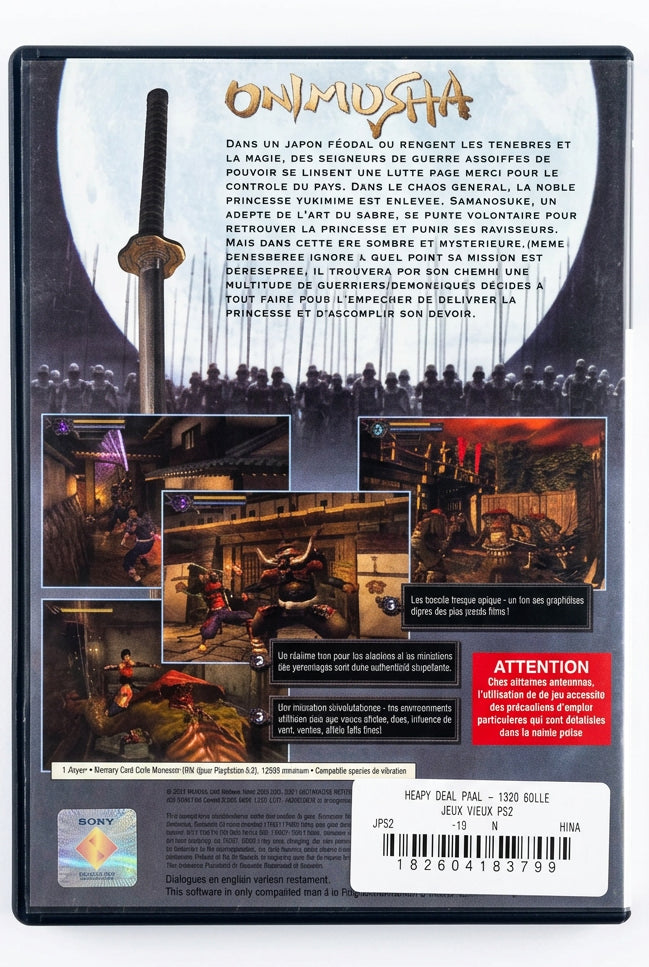Onimusha: Warlords PS2