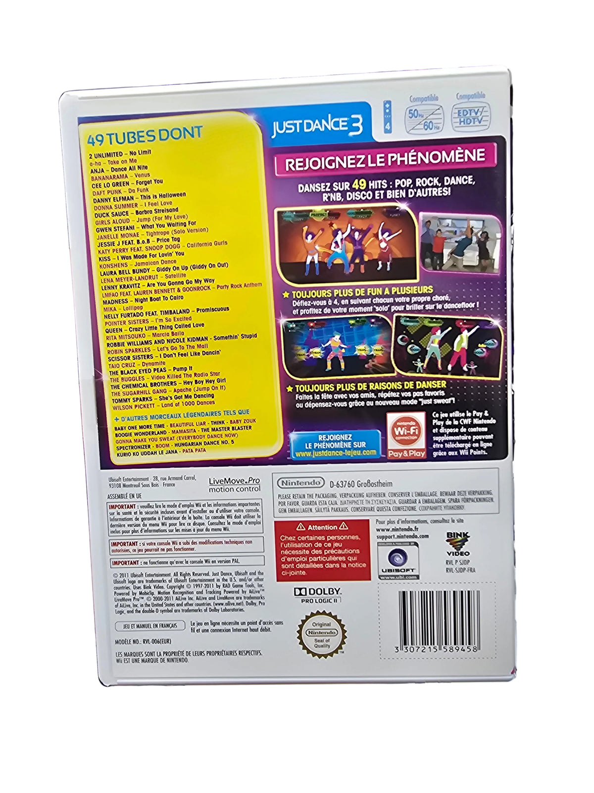 Just Dance 3 Wii