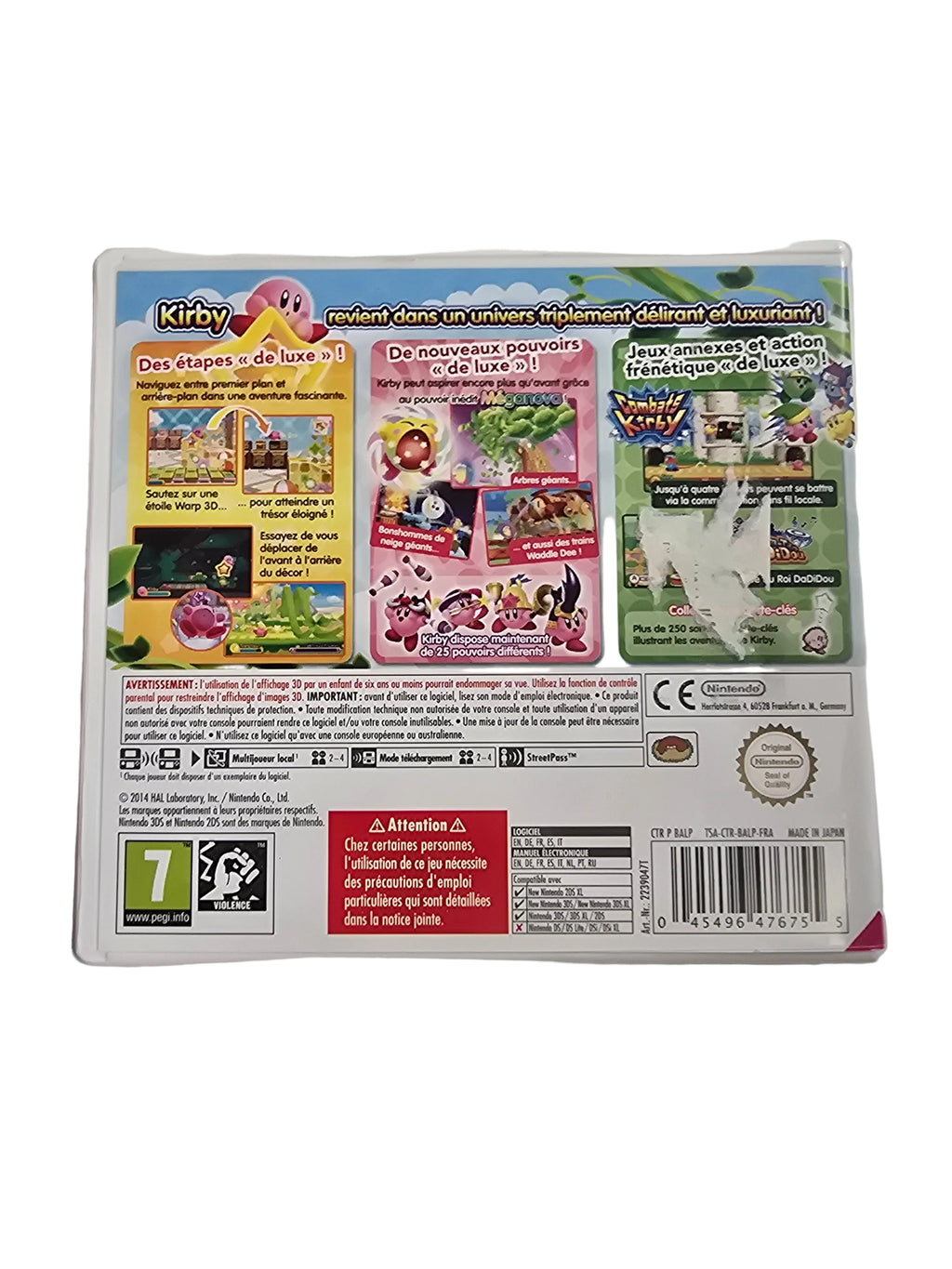 Kirby Triple Deluxe Nintendo Selects 3DS