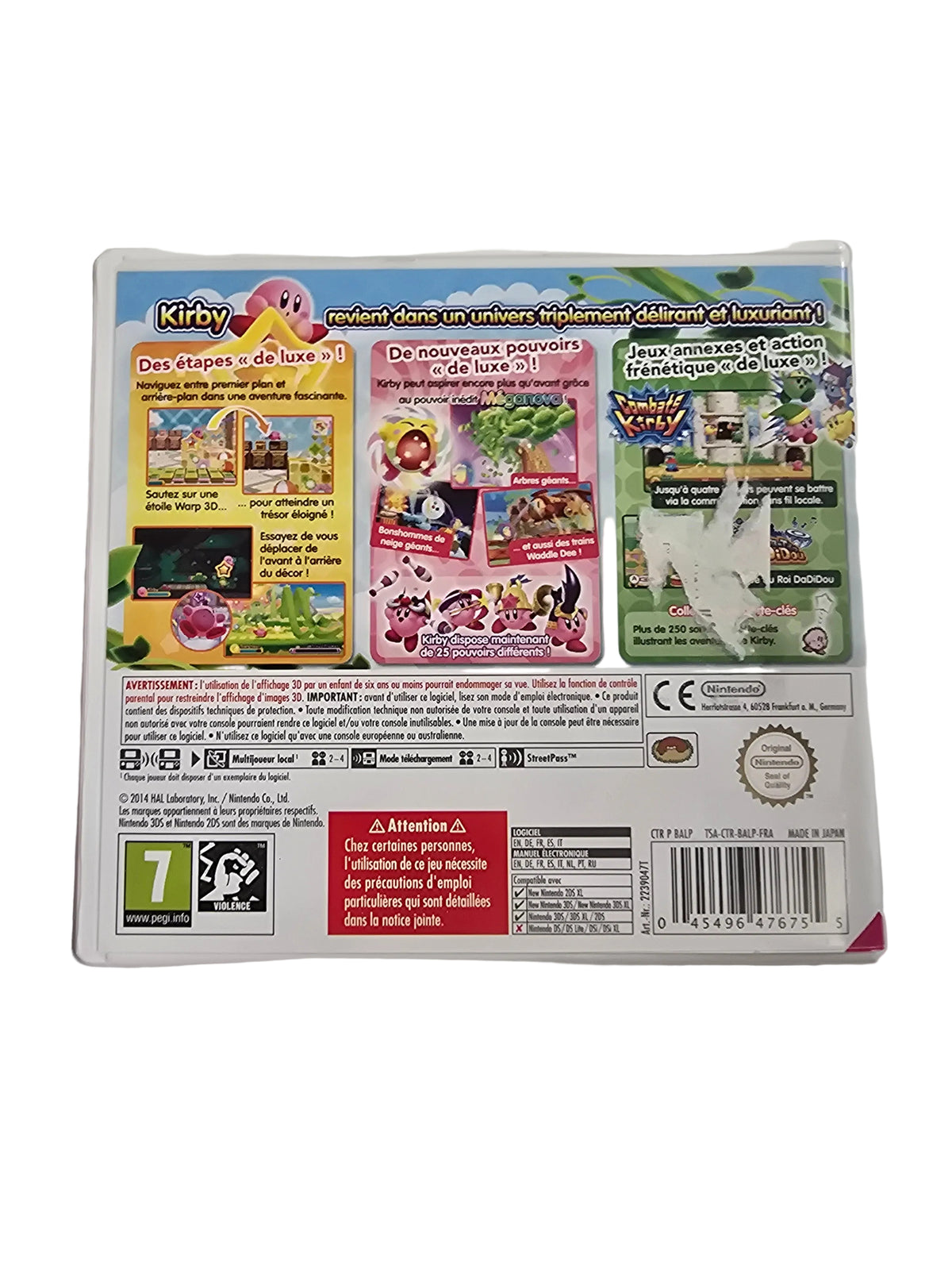 Kirby Triple Deluxe Nintendo Selects 3DS