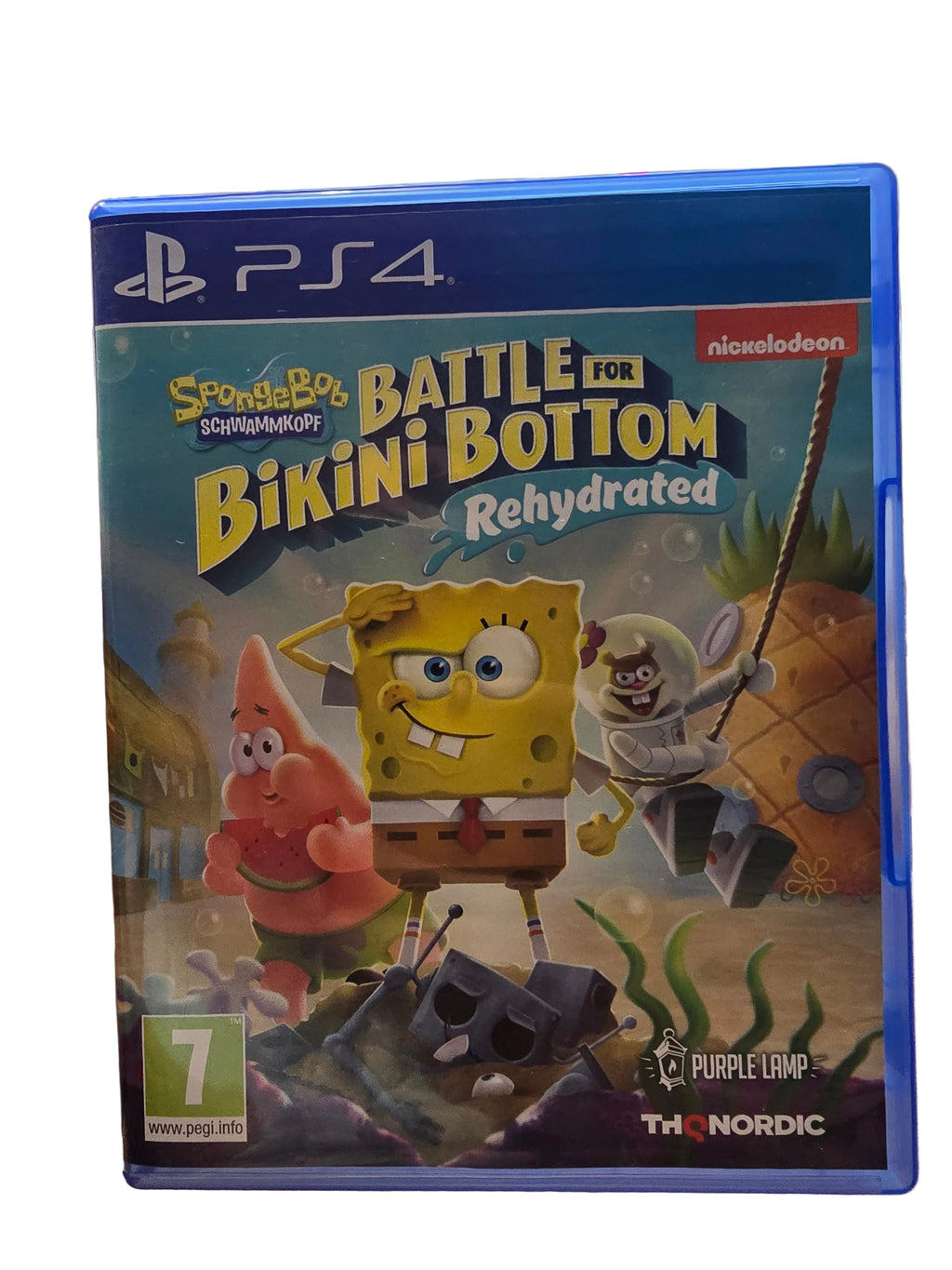 Sponge Bob Battle for bikini bouton Réhydrater PS4
