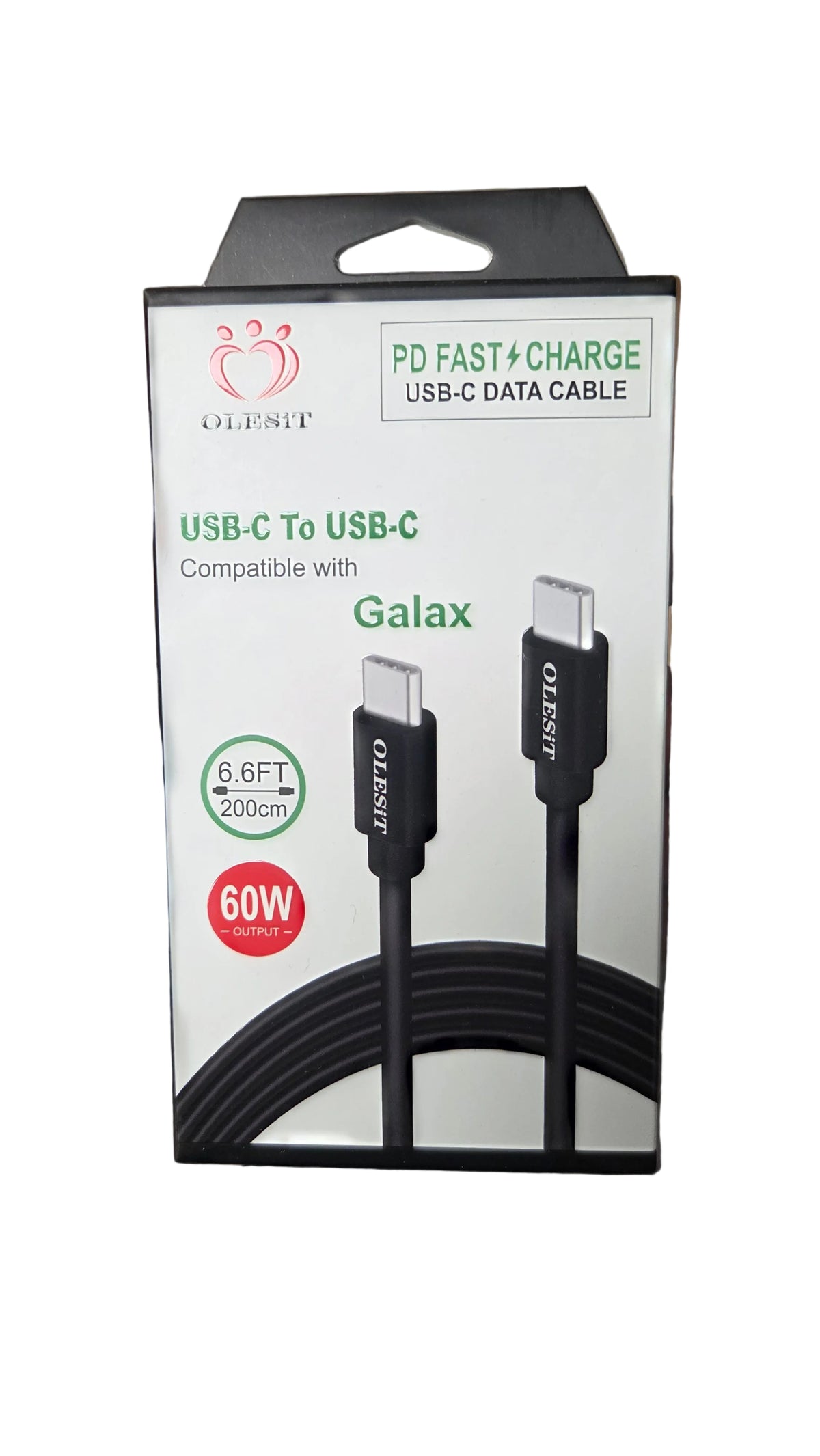 Cable UCB-C TO USB-C 2 mètre