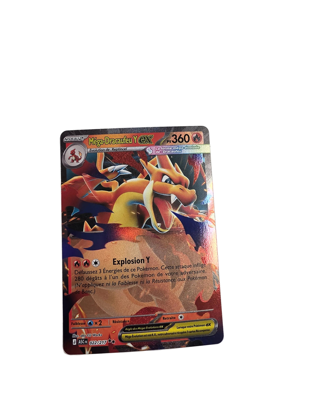 022/217 Méga-dracaufeu y ex FR