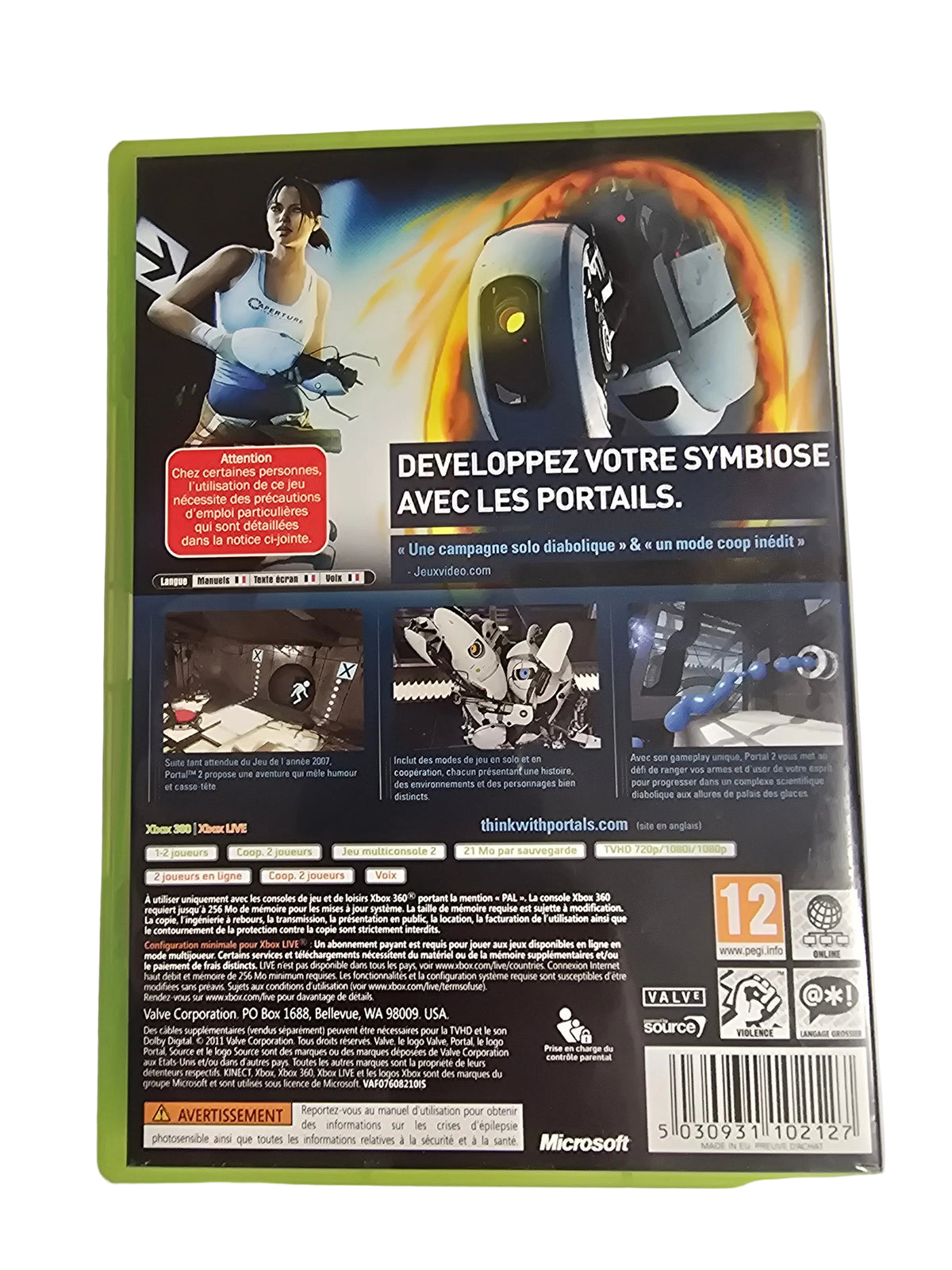 Portal 2 X360