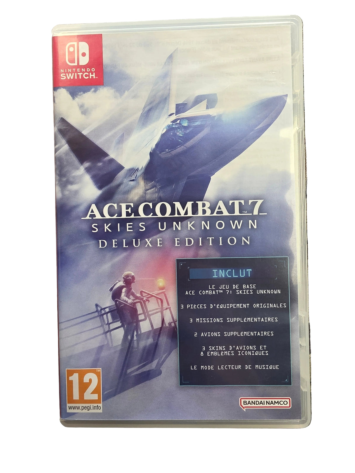Ace combat 7 skies unknow Deluxe édition Switch