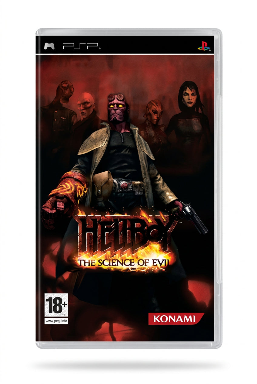 HellBoy The Science Of Evil PSP
