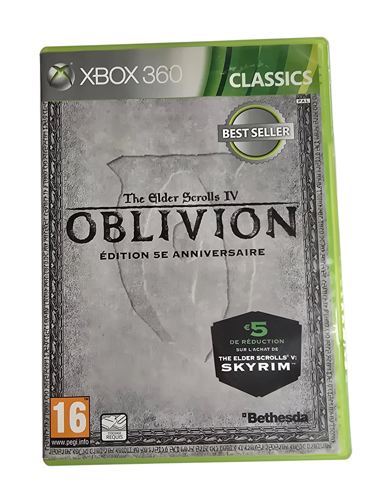 The Elder Scrolls IV OBLIVION Édition 5ème Anniversaire Classics X360