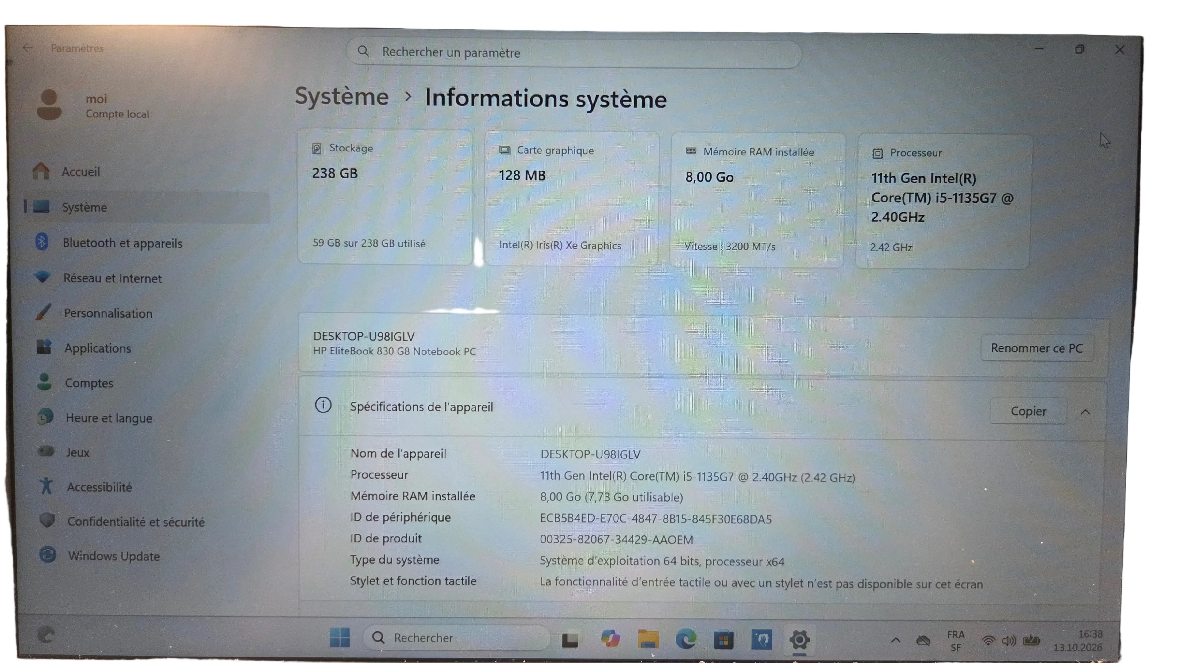 HP EliteBook 830 G8