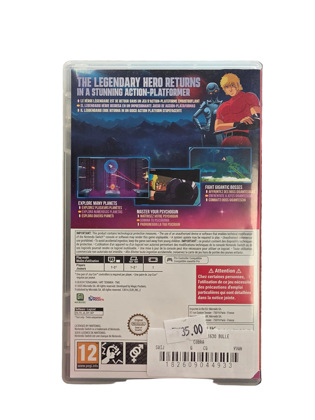 Cobra The Awakening Switch