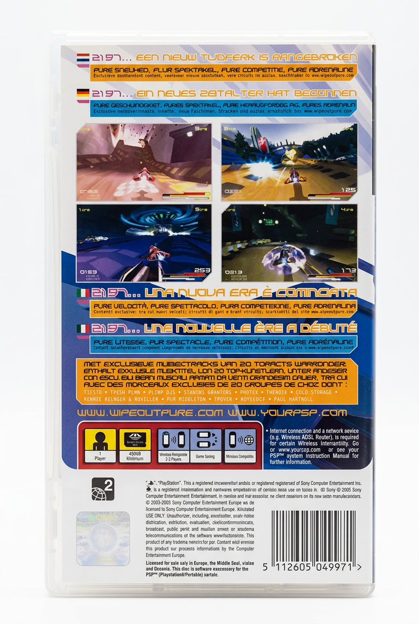 Wipeout Pure PSP