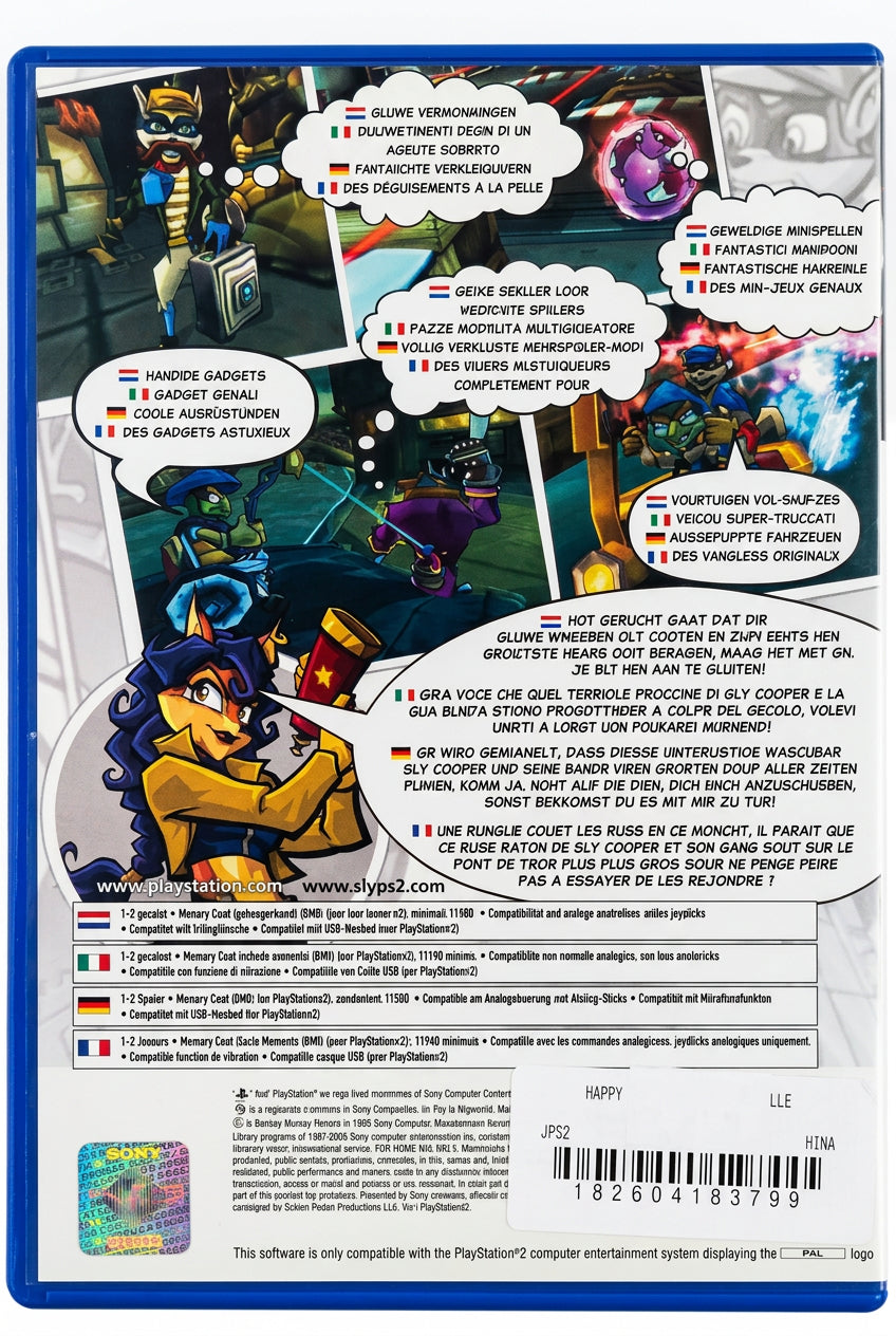 Sly 3: Honour Among Thieves JPS2