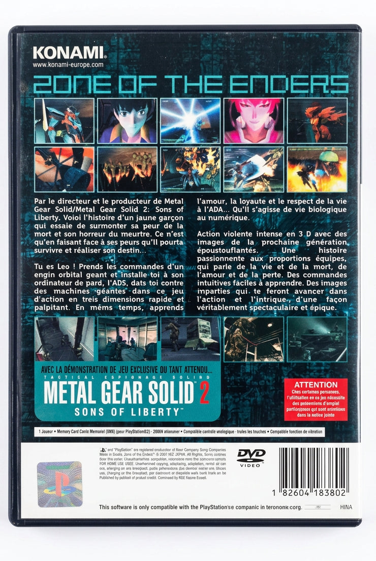 Zone Of The Enders PS2