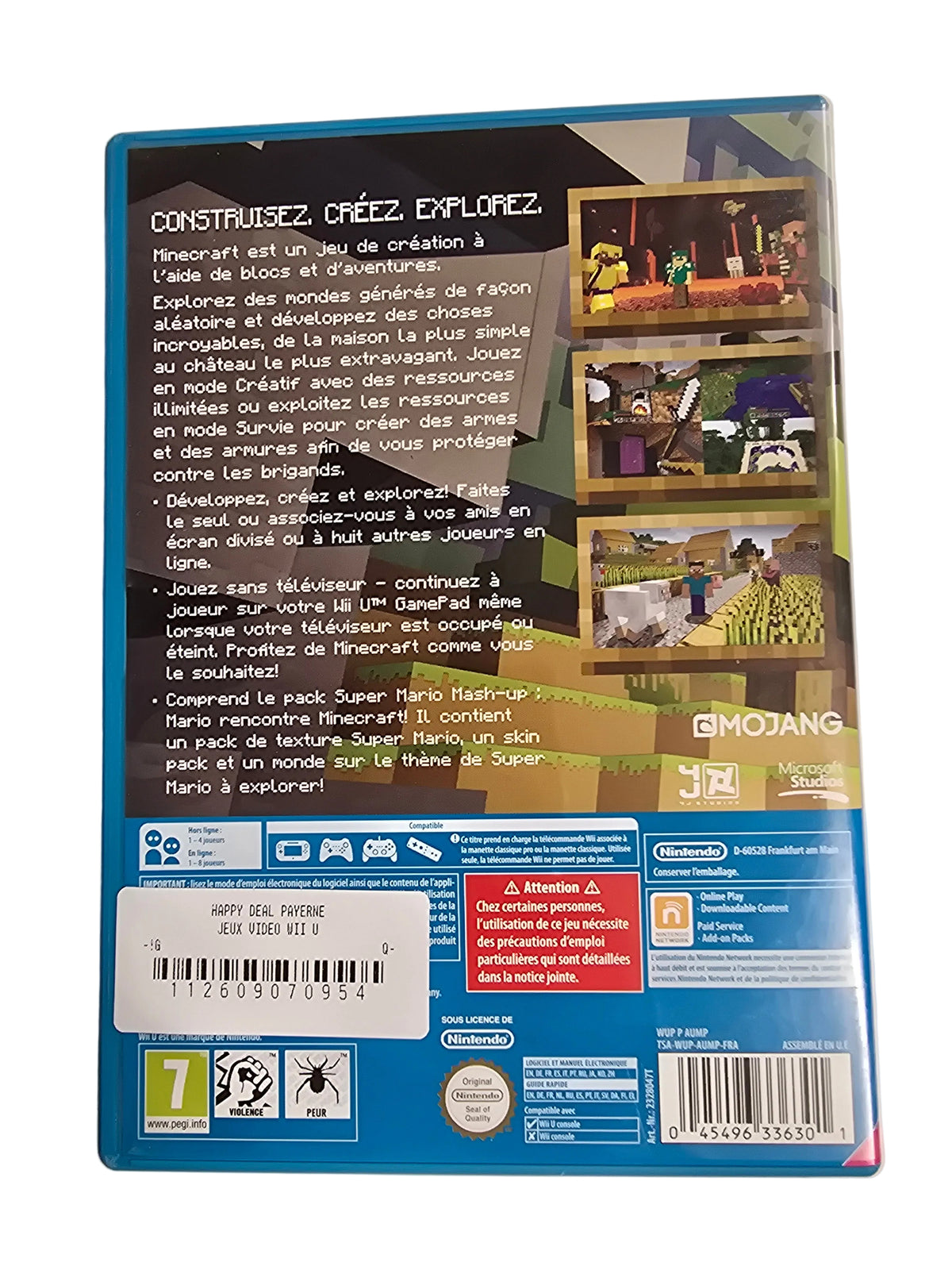 Minecraft WIIU