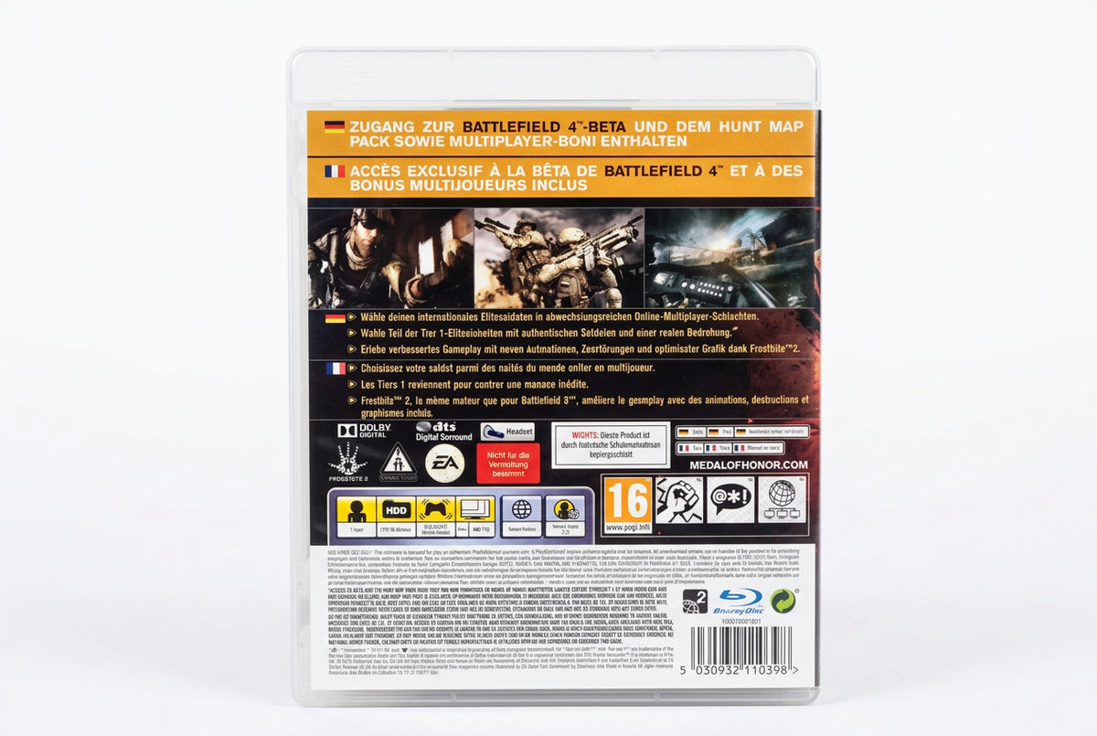 Medal Of Honor Warfighter limited édition PS3