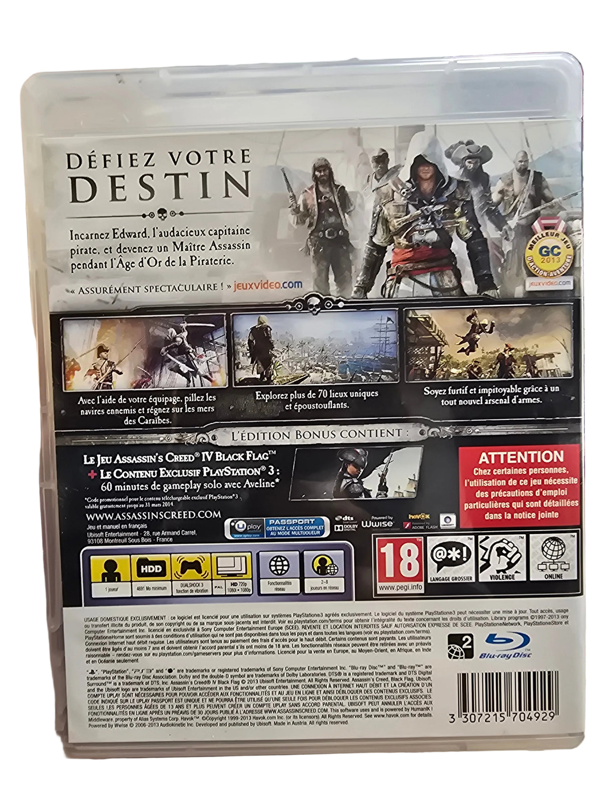 Assassin's Creed IV Black Flag PS3