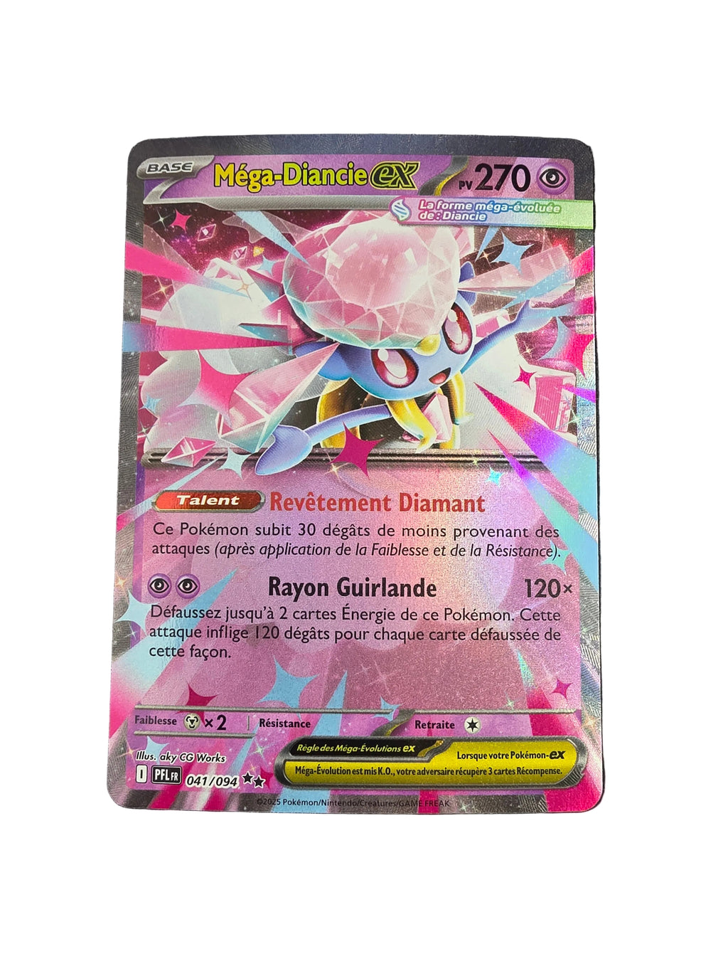 041/094 Méga-Diancie ex FR