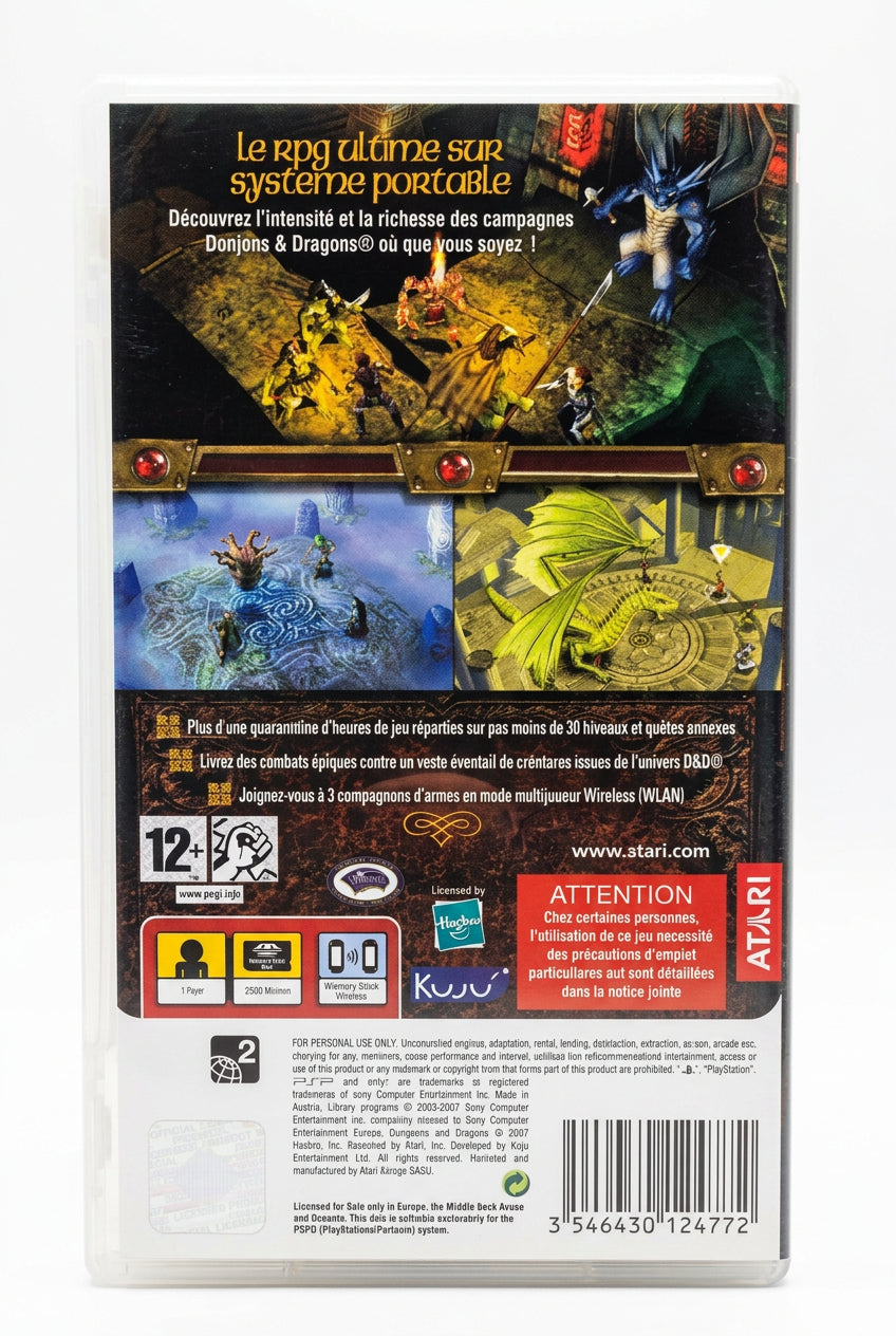 Dungeons & Dragons Tactics PSP