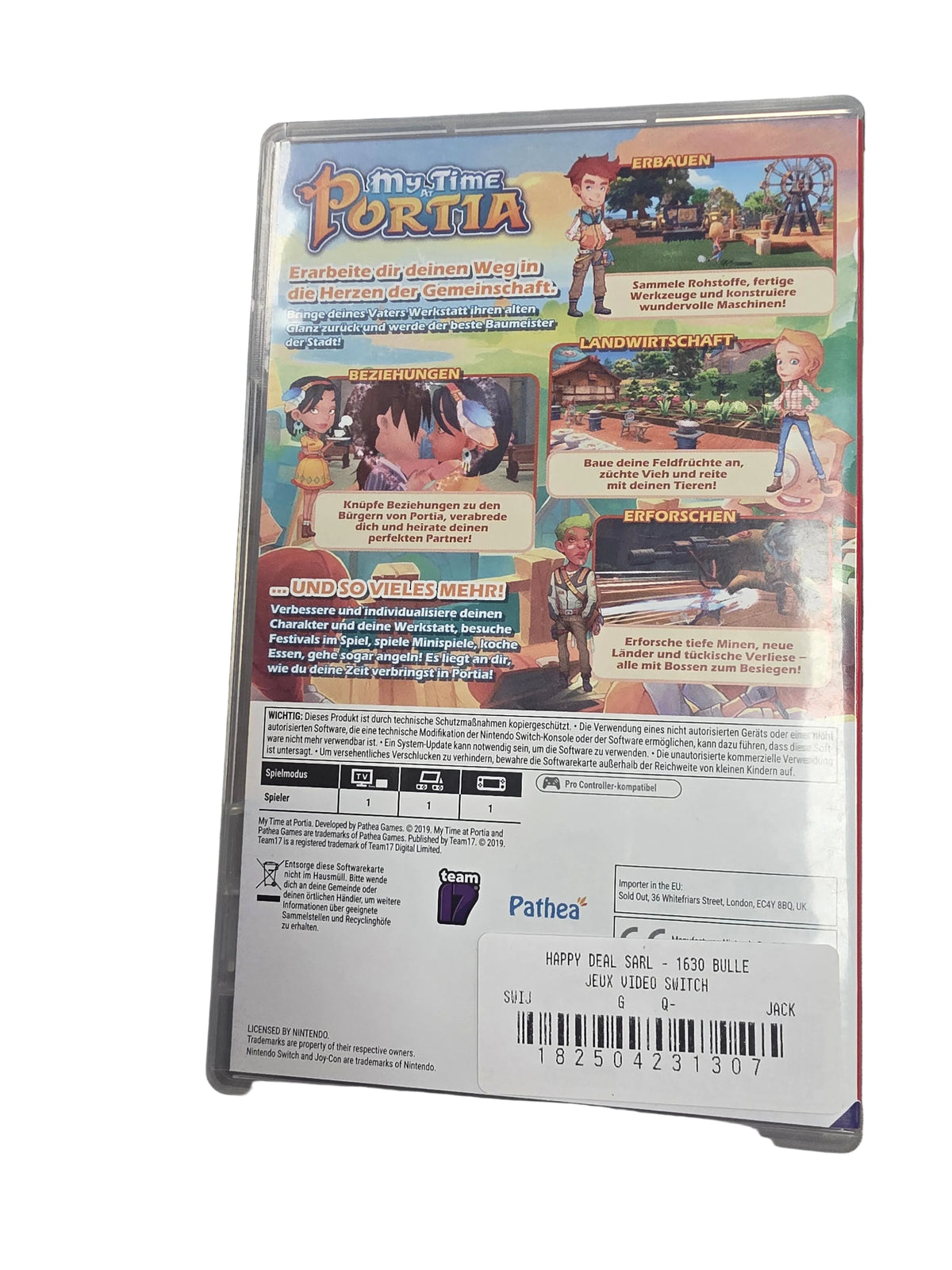 My Time at Portia Switch