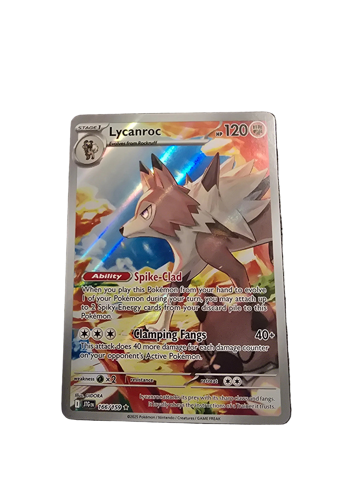 166/159 Lycanroc ENG