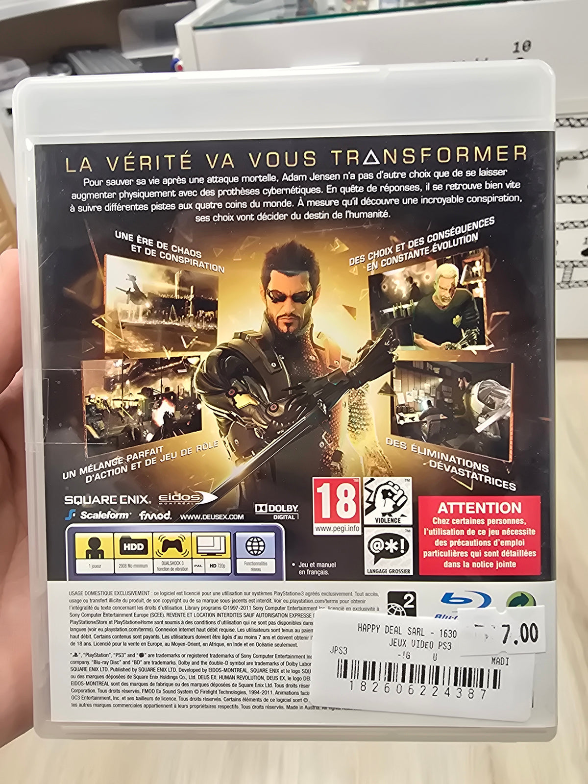 Deus Ex Human Revolution PS3
